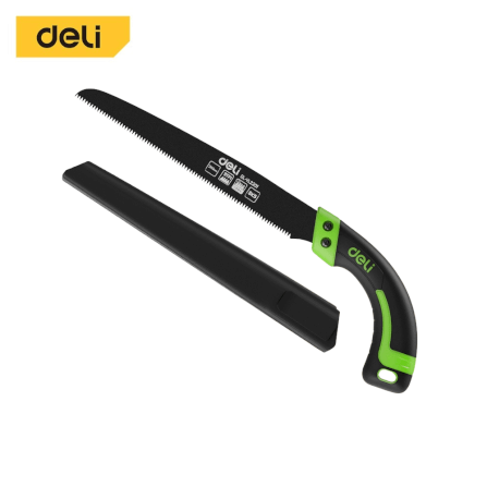 เลื่อยตัดกิ่งไม้ DELI EDL-YL2201-GN-01 24 ซม. ใบตรง